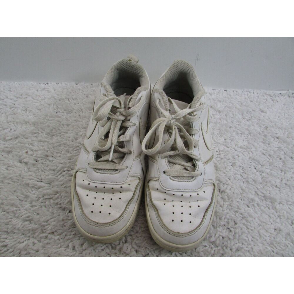 Nike Court Borough 2 Sneakers BQ5448-100 White Youth Size 6Y